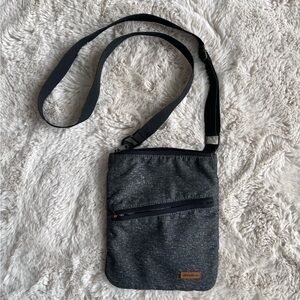 Eddie Bauer Small Black & Grey Purse